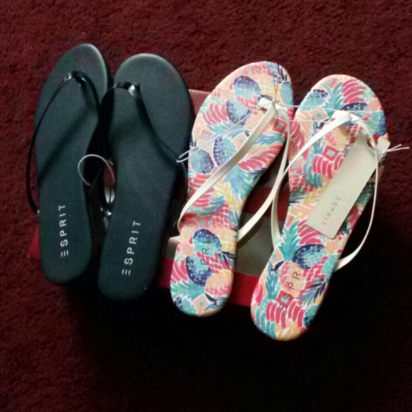 Esprit Shoes Esprit Party Flip Flops Flat Thong Sandals Poshmark
